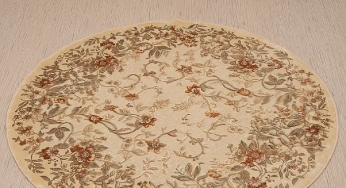 Рельефный ковер из вискозы GENOVA 38027 6262 60 КРУГ