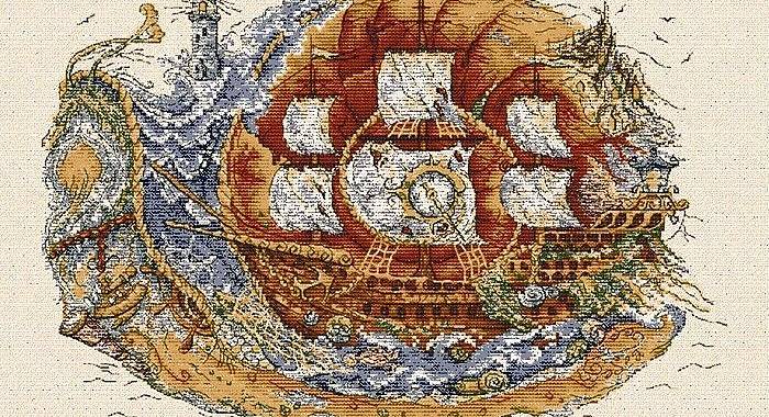 Ковер МОРСКОЙ Мореход 