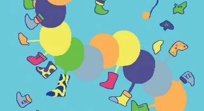 Ковер детский FUNKY TOP IWO azure 