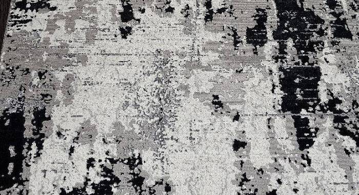 Ковер PALERMO F285 DARK GRAY Овал