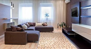 Какой ковер подобрать в гостиную