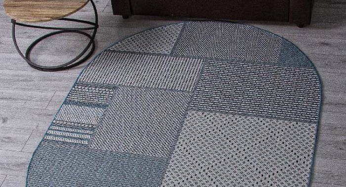 Ковер KAIR S139 BLUE Овал