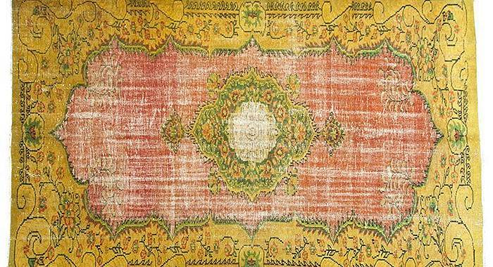 Ковер винтажный ручной работы Vintage Look at Me C-962