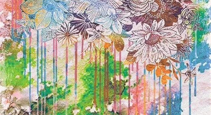 Ковер HUNNU R Цветы 6A1883 175