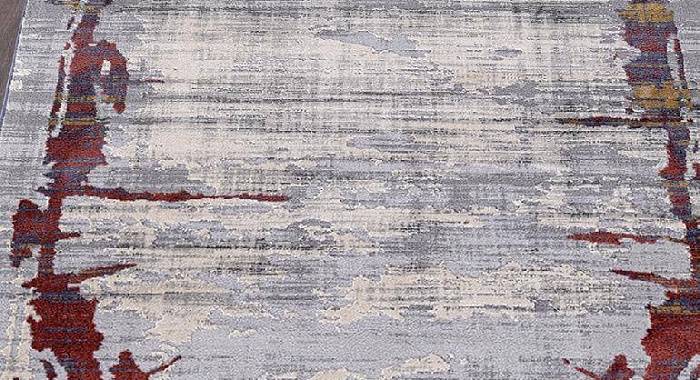 Ковер MARDAN 5047A COKEN D.GREY / BLUE Овал