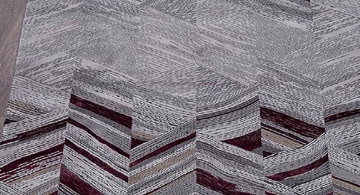 Ковер GRAND 33377 950 GREY / PURPLE