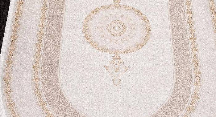 Ковер LISSABON SI026A BROWN / BROWN Овал