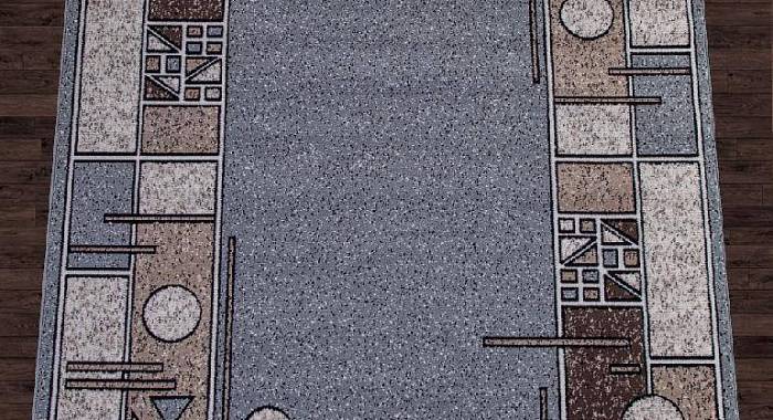 Ковер SIERRA ALBINA 3 BLUE-BROWN 2