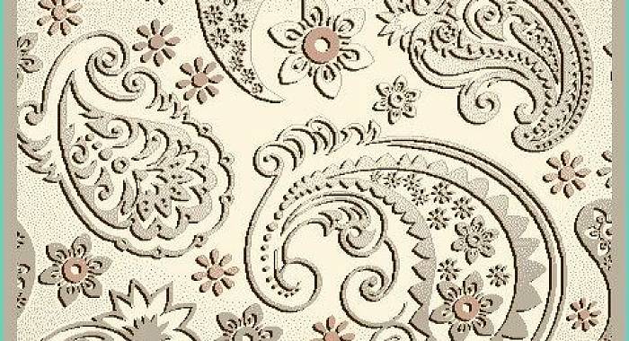 Ковер с цветами КАШЕМИР 50134-55