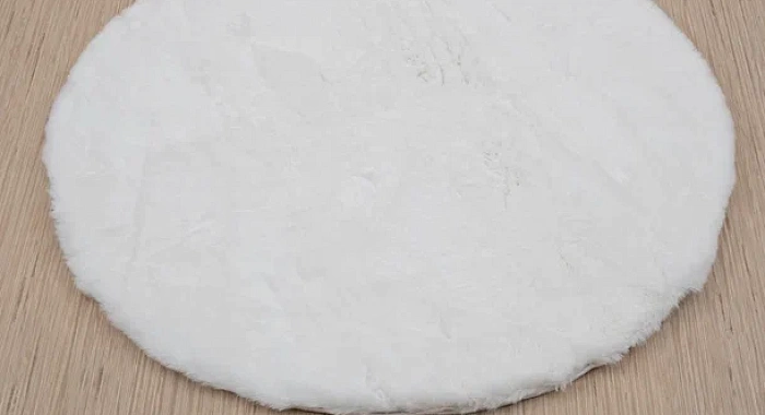 Ковер из искусственного меха Krolik 1000A T1120_CREAM круг