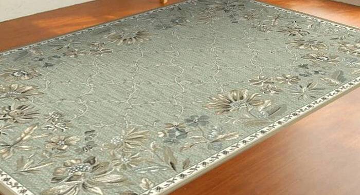 Рельефный ковер из вискозы GENOVA Цветы 38182 6949 91