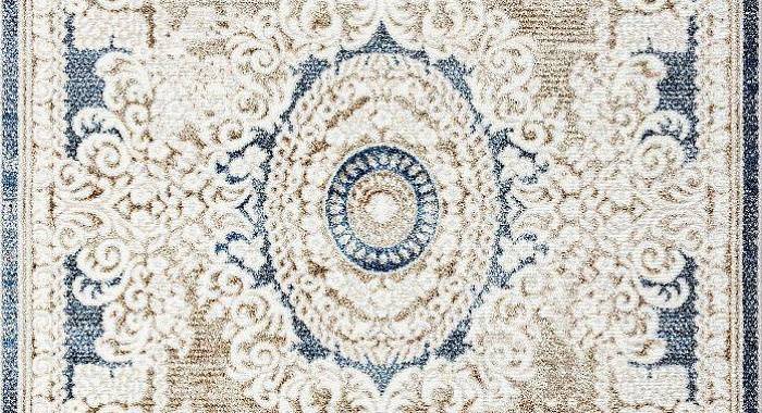 Ковер ANTEP-A O1701 630 CREAM / BLUE