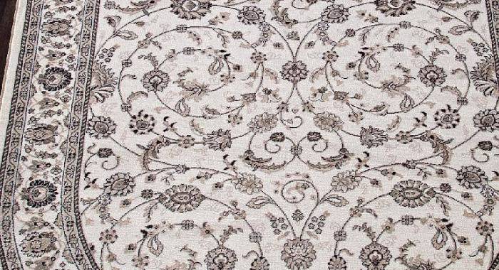 Ковер VALENCIA DELUXE D251 CREAM-BROWN Овал