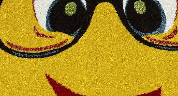 Ковер SMILE NC14 YELLOW Круг