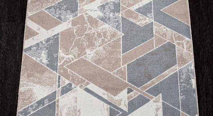 Ковровая Дорожка SIERRA F354 BEIGE-BLUE