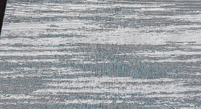 Ковер-циновка KAIR S143 BLUE Овал