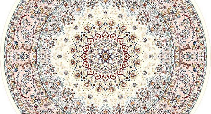 Ковер Hunnu Wool+Viscose Round 6C1101 001