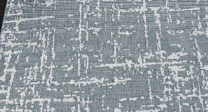 Ковер-циновка KAIR S136 BLUE Овал