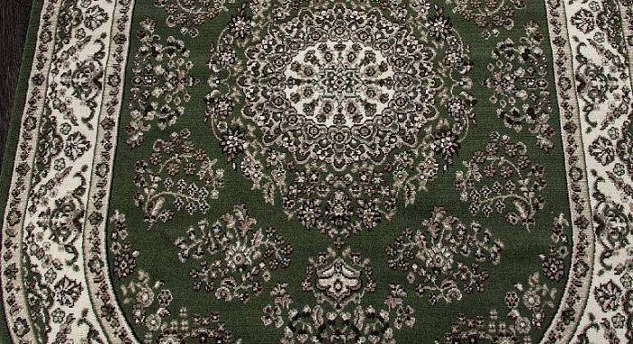 Ковер GAVANA D285 GREEN Овал