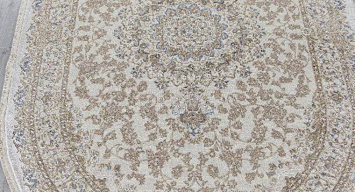 Ковер ESSA 27239A CREAM / BLUE Овал